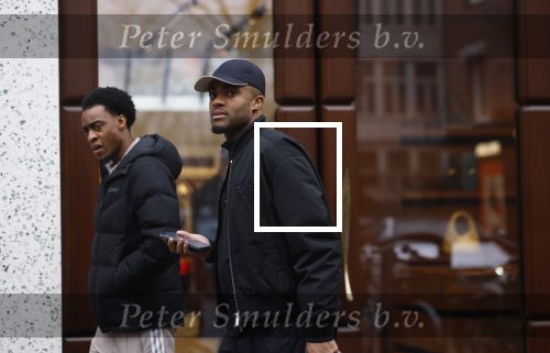 Amsterdam 10 februari 2026
PSV voetballer Boadu en ... op de pc hooftstraat