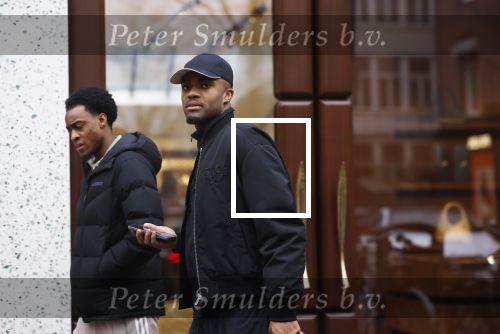 Amsterdam 10 februari 2026
PSV voetballer Boadu en ... op de pc hooftstraat