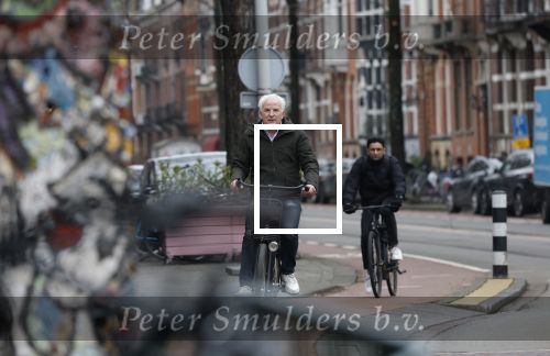 Amsterdam 10 februari 2026
Bob Sikkes op de fiets in Amsterdam zuid
