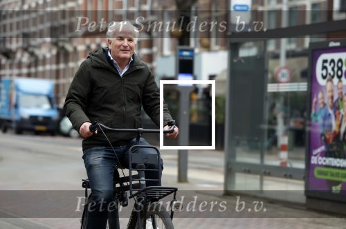 Amsterdam 10 februari 2026
Bob Sikkes op de fiets in Amsterdam zuid