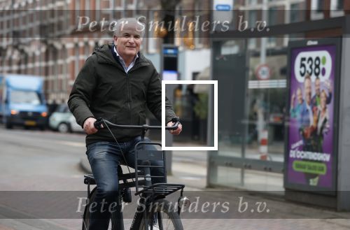 Amsterdam 10 februari 2026
Bob Sikkes op de fiets in Amsterdam zuid