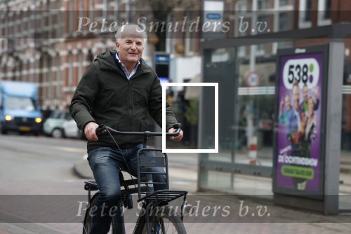 Amsterdam 10 februari 2026
Bob Sikkes op de fiets in Amsterdam zuid