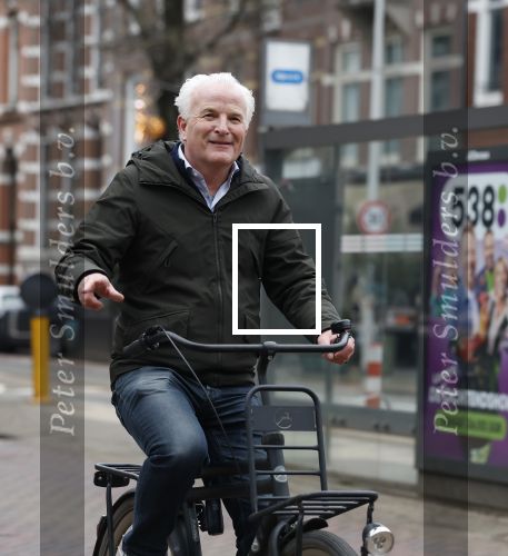 Amsterdam 10 februari 2026
Bob Sikkes op de fiets in Amsterdam zuid