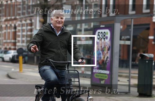 Amsterdam 10 februari 2026
Bob Sikkes op de fiets in Amsterdam zuid