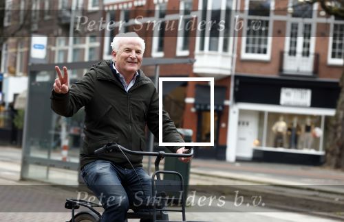 Amsterdam 10 februari 2026
Bob Sikkes op de fiets in Amsterdam zuid