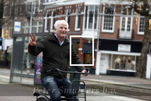 Amsterdam 10 februari 2026
Bob Sikkes op de fiets in Amsterdam zuid