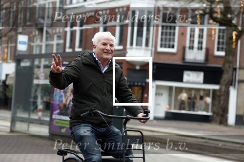 Amsterdam 10 februari 2026
Bob Sikkes op de fiets in Amsterdam zuid