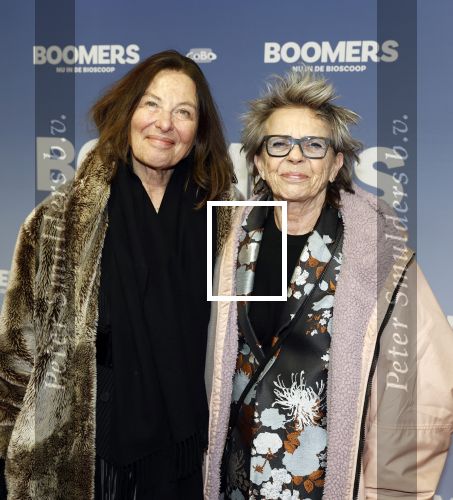 Amsterdam 16 februari 2026
Premiere Boomers met oa Huub Stapel Jennifer Hofman ( zwanger) Renee Fokker Johanna Ter Steege Hans Kesting Serge Henri Valcke ea  in Tuschinski . Connie Palmen