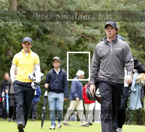 Hilversum 8 September 2011
Rory Mcilroy op de Hilversumsche Golfclub tijdens de Dutch Open 2011
Foto Peter Smulders BV
