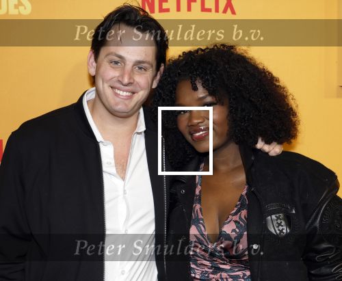 Amsterdam 27 februari 2025
Premiere  netflix serie Haantjes bij Tobacco . Emma Huisman en partner Maurits