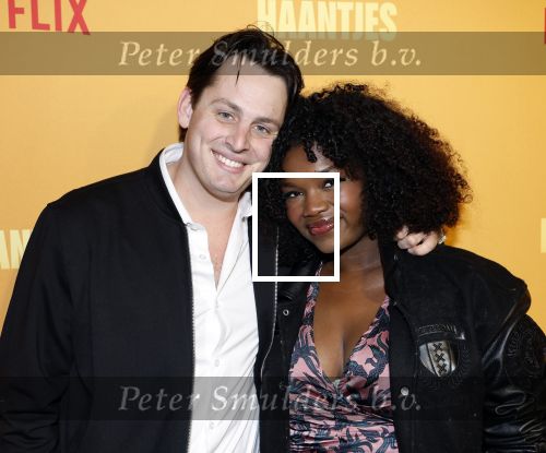 Amsterdam 27 februari 2025
Premiere  netflix serie Haantjes bij Tobacco . Emma Huisman en partner Maurits