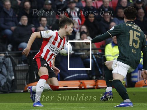 Eindhoven, 1 Februari 2026
Kompetitiewedstrijd PSV-Feyenoord, eindstand 3-0
Esmir Bajraktarevic