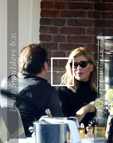 Amsterdam 24 januari 2026
Estelle Cruijff en goede kennis Leopold v Robbemond op terras bij Jondani op de Beethovenstraat