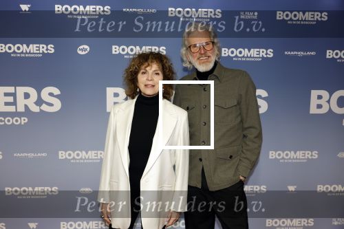 Amsterdam 16 februari 2026
Premiere Boomers met oa Huub Stapel Jennifer Hofman ( zwanger) Renee Fokker Johanna Ter Steege Hans Kesting Serge Henri Valcke ea  in Tuschinski . Henriette Tol met partner Rob Snoeck