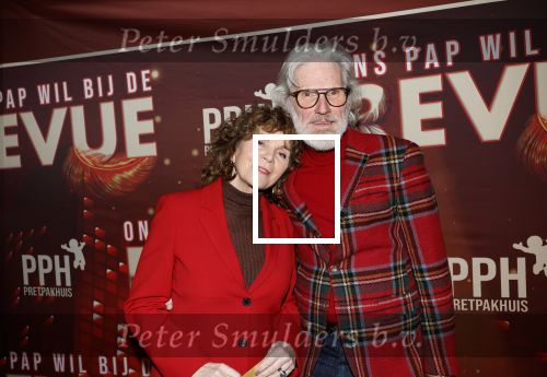 Amsterdam 26 januari 2026
Premiere ons pap wil bij de revue in het deLaMar theater . Henriette Tol met haar man Rob Snoek