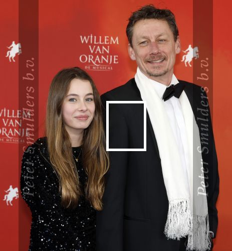 Delft 8 februari 2026
Premiere musical Willem van Oranje . Jasper Verheugd met zijn dochter