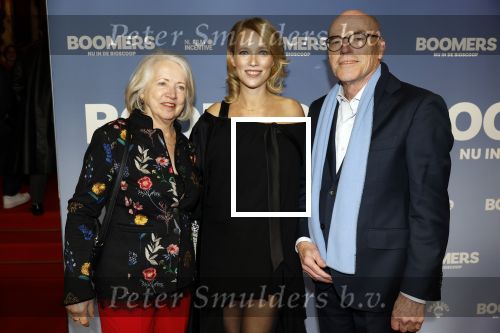 Amsterdam 16 februari 2026
Premiere Boomers met oa Huub Stapel Jennifer Hofman ( zwanger) Renee Fokker Johanna Ter Steege Hans Kesting Serge Henri Valcke ea  in Tuschinski . Jennifer Hoffman met haar ouders