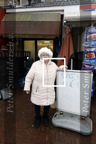 Den Haag 6 februari 2026
De wc dame op de Haagse Markt Joke Walle uit de serie Oh OH Den Haag .