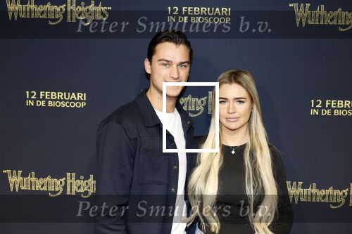 Amsterdam 10 februari 2026
Premiere Wuthering Heights in Tuschinski . Junior Diderich en Chanel de Bruijn