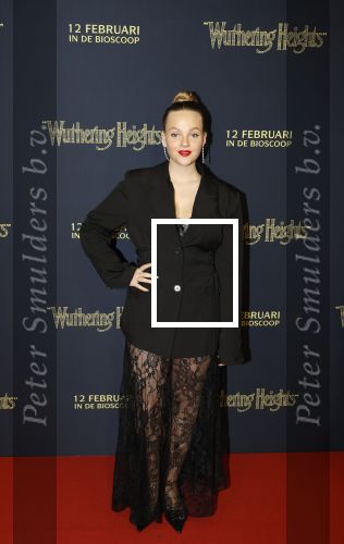 Amsterdam 10 februari 2026
Premiere Wuthering Heights in Tuschinski .  
Kes v d Broek