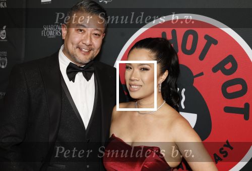 Amsterdam 17 februari 2026
Gala Kimmylien Nguyen voor Miss Hot pot in hotel arena. Kimmylien met haar man