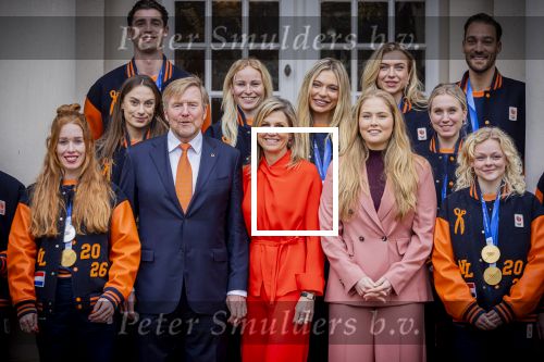 Den Haag 24 Februari 2026
De Olympische medaillewinnaars op bezoek bij de Koninklijke Familie