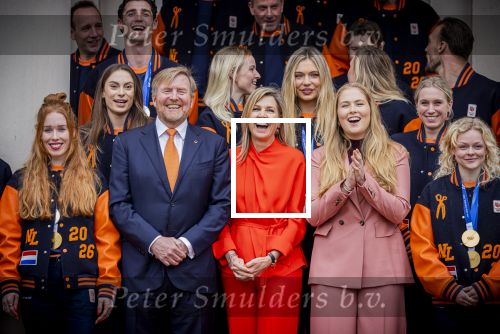 Den Haag 24 Februari 2026
De Olympische medaillewinnaars op bezoek bij de Koninklijke Familie