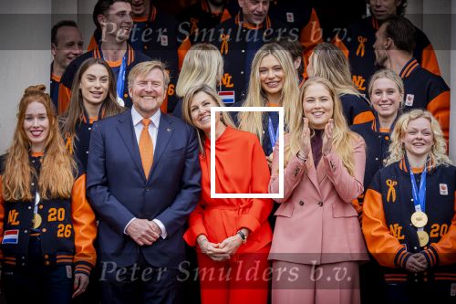 Den Haag 24 Februari 2026
De Olympische medaillewinnaars op bezoek bij de Koninklijke Familie