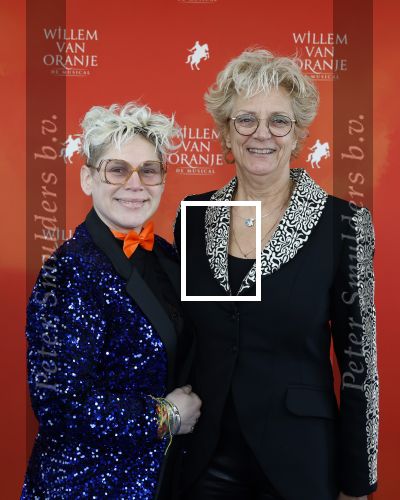 Delft 8 februari 2026
Premiere musical Willem van Oranje . Lenette v Dongen met goede vriendin Annemieke v d Togt