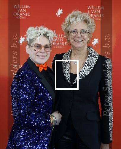 Delft 8 februari 2026
Premiere musical Willem van Oranje . Lenette v Dongen met goede vriendin Annemieke v d Togt