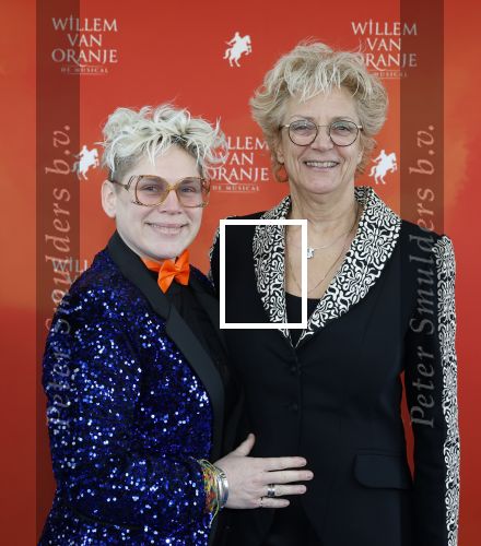 Delft 8 februari 2026
Premiere musical Willem van Oranje . Lenette v Dongen met goede vriendin Annemieke v d Togt