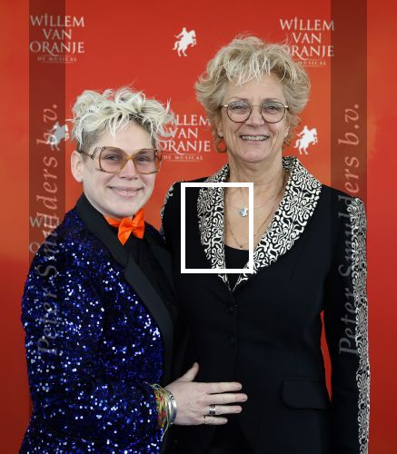 Delft 8 februari 2026
Premiere musical Willem van Oranje . Lenette v Dongen met goede vriendin Annemieke v d Togt