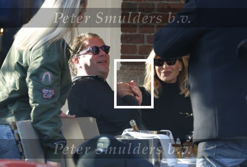 Amsterdam 24 januari 2026
Estelle Cruijff en goede kennis Leopold v Robbemond op terras bij Jondani op de Beethovenstraat
