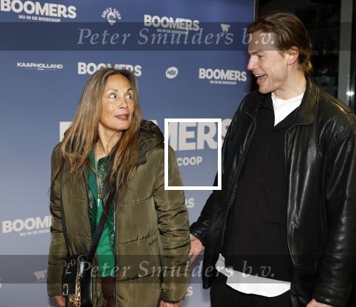 Amsterdam 16 februari 2026
Premiere Boomers met oa Huub Stapel Jennifer Hofman ( zwanger) Renee Fokker Johanna Ter Steege Hans Kesting Serge Henri Valcke ea  in Tuschinski . marion Bloem met partner