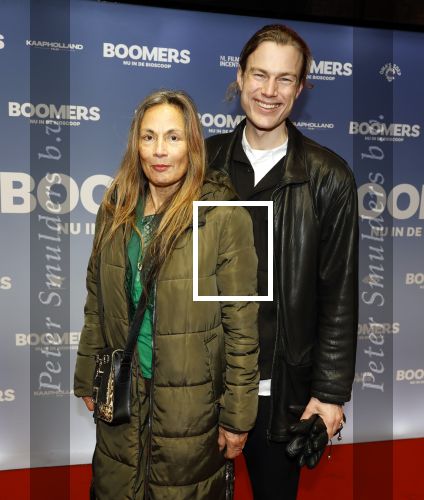 Amsterdam 16 februari 2026
Premiere Boomers met oa Huub Stapel Jennifer Hofman ( zwanger) Renee Fokker Johanna Ter Steege Hans Kesting Serge Henri Valcke ea  in Tuschinski . marion Bloem met partner