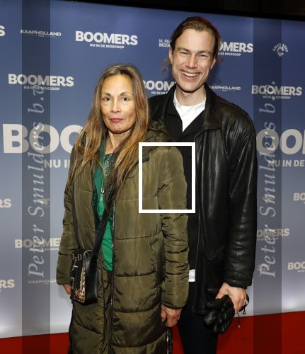 Amsterdam 16 februari 2026
Premiere Boomers met oa Huub Stapel Jennifer Hofman ( zwanger) Renee Fokker Johanna Ter Steege Hans Kesting Serge Henri Valcke ea  in Tuschinski . marion Bloem met partner