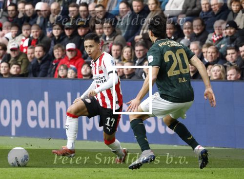 Eindhoven, 1 Februari 2026
Kompetitiewedstrijd PSV-Feyenoord, eindstand 3-0
Mauro Junior