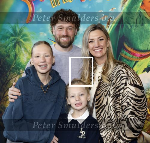 Utrecht 1 februari 2026
Premiere Super juffie in jaarbeurs Utrecht . Meester Jesper met vrouw en kinderen