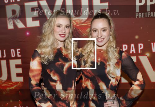 Amsterdam 26 januari 2026
Premiere ons pap wil bij de revue in het deLaMar theater . 
Mylene Waalewijn en Roos Waalewijn