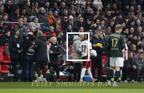 Eindhoven, 1 Februari 2026
Kompetitiewedstrijd PSV-Feyenoord, eindstand 3-0