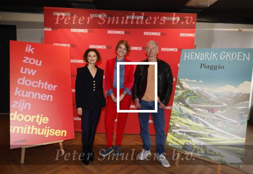 Amsterdam 11 februari 2026
Bekendmaking boekenweekgeschenk auteur 2026 -  Peter de Smet (Hendrik Groen)  en Doortje Smithuijsen ( ik zou uw dochter kunnen zijn) . Eveline Aendekerk stelde ze voor .