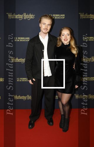 Amsterdam 10 februari 2026
Premiere Wuthering Heights in Tuschinski . Pleun Bierbooms kwam met haar vriend Jort Runia