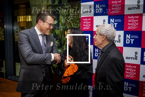 Den Haag 4 februari 2026
Prinses Beatrix Prins Constantijn en Prinses Laurentien zijn bij de openingsabond van het Holands Dance Festival in Amare.
