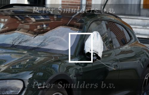 Amsterdam 17 februari 2026
Porsche Taycan van prins Maurits met speciale kappen op de spiegels tegen diefstal