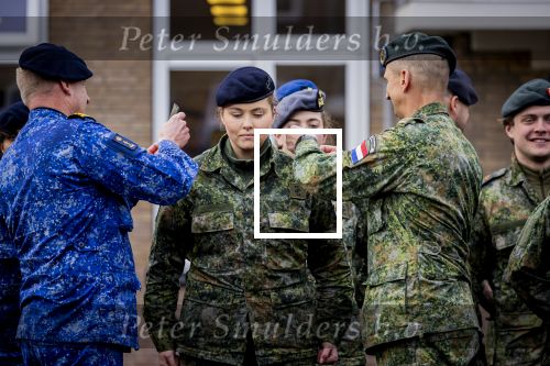 Ermelo 23 januari 2026
Prinses Amalia heeft haar  militaire opleiding afgerond en is bevorderd tot korporaal . Ze krijgt haar Baret .
Koningin Maxima was aanwezig en was hel erg trots