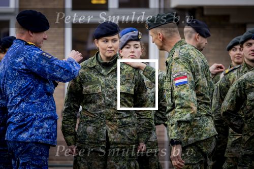 Ermelo 23 januari 2026
Prinses Amalia heeft haar  militaire opleiding afgerond en is bevorderd tot korporaal . Ze krijgt haar Baret .
Koningin Maxima was aanwezig en was hel erg trots
