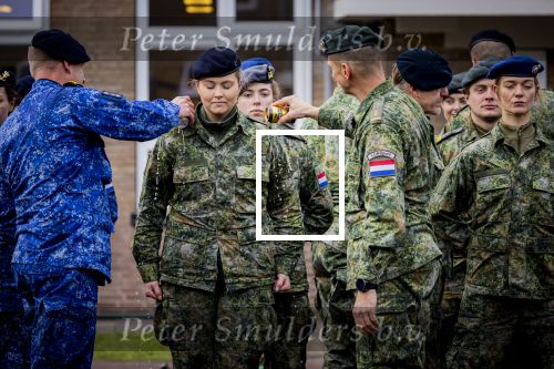 Ermelo 23 januari 2026
Prinses Amalia heeft haar  militaire opleiding afgerond en is bevorderd tot korporaal . Ze krijgt haar Baret .
Koningin Maxima was aanwezig en was hel erg trots
