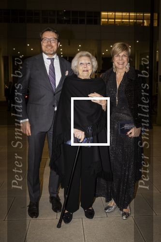 Den Haag 4 februari 2026
Prinses Beatrix Prins Constantijn en Prinses Laurentien zijn bij de openingsabond van het Holands Dance Festival in Amare.