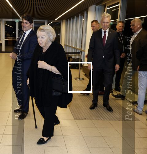 Amsterdam 24 januari 2026
Prinses Beatrix bezoekt jumping Amsterdam . Nichtje prinses Margarita ontvangt haar in de RAI.