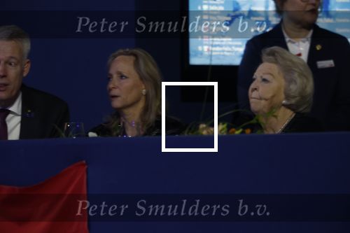 Amsterdam 24 januari 2026
Prinses Beatrix bezoekt jumping Amsterdam . Nichtje prinses Margarita ontvangt haar in de RAI.